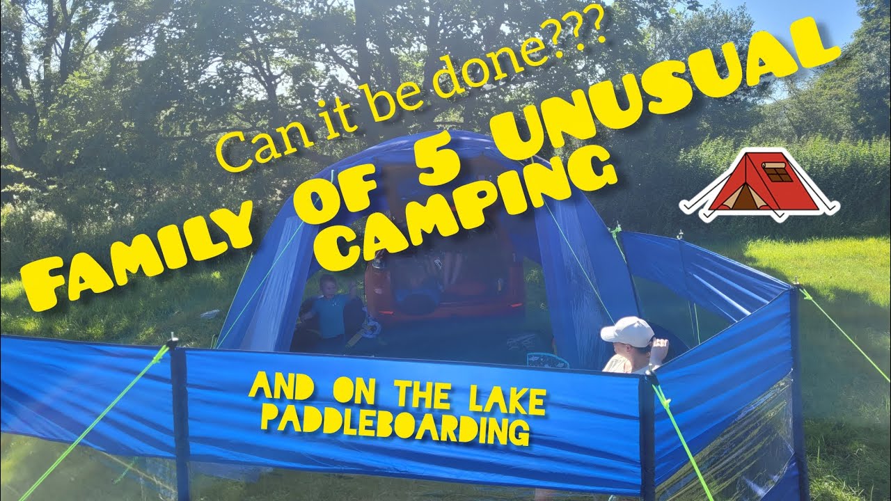 Epic Family Camping & Paddleboarding Adventure – You Won’t Believe These Wild Moments! ⛺️🌊😲