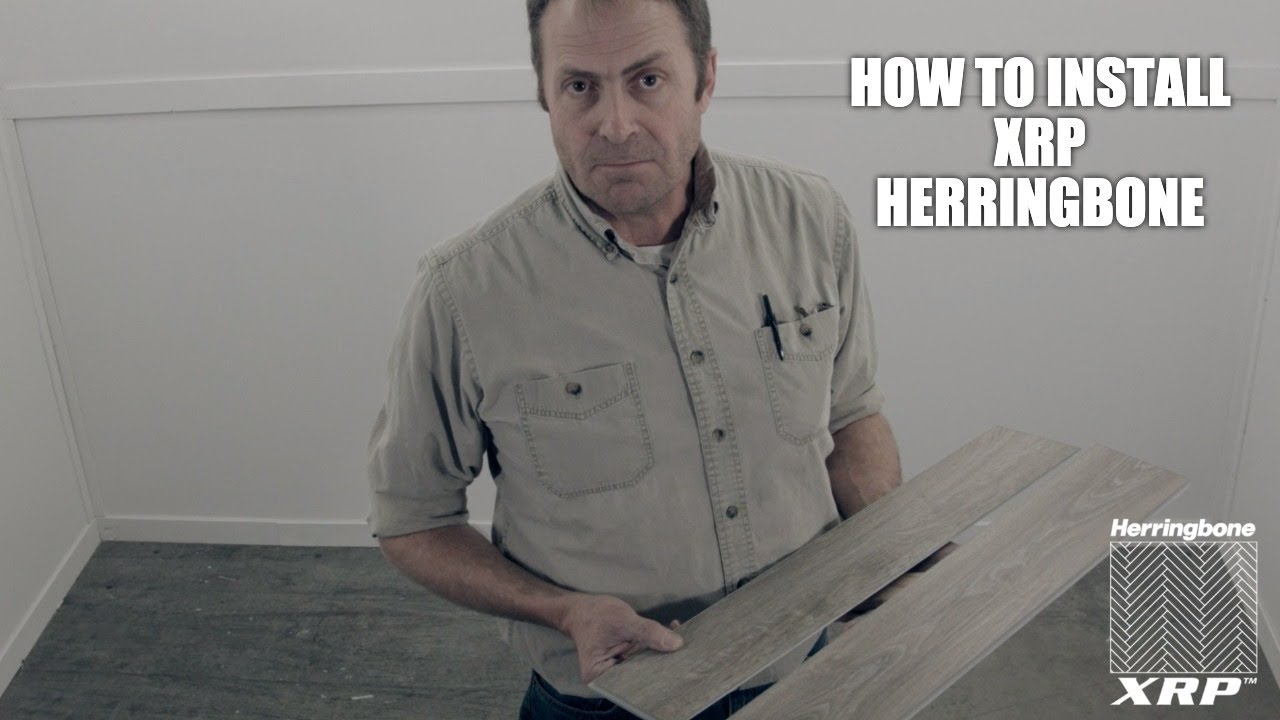 How To Install XRP Herringbone Click Vinyl Floor