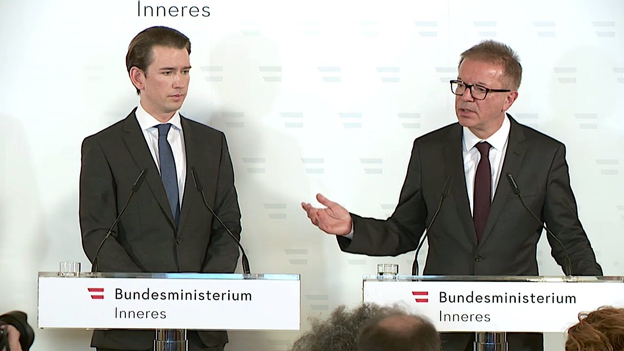 24.02.2020 - PK Sebastian Kurz - Coronavirus Norditalien / Grenzgebiet Österreich