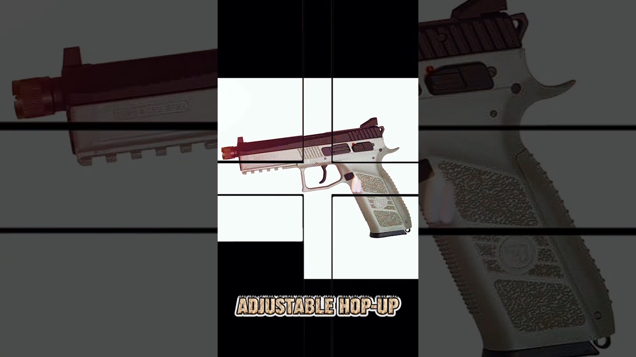 ASG CZ-P09 Airsoft Pistol GBB Urban Grey #teamasg