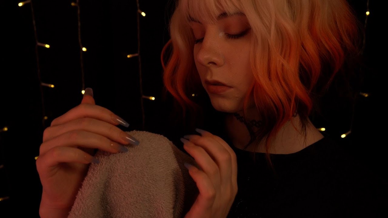 ASMR | 3 HOURS slow Towel Scratching, White Noise for Deep Sleep - no talking