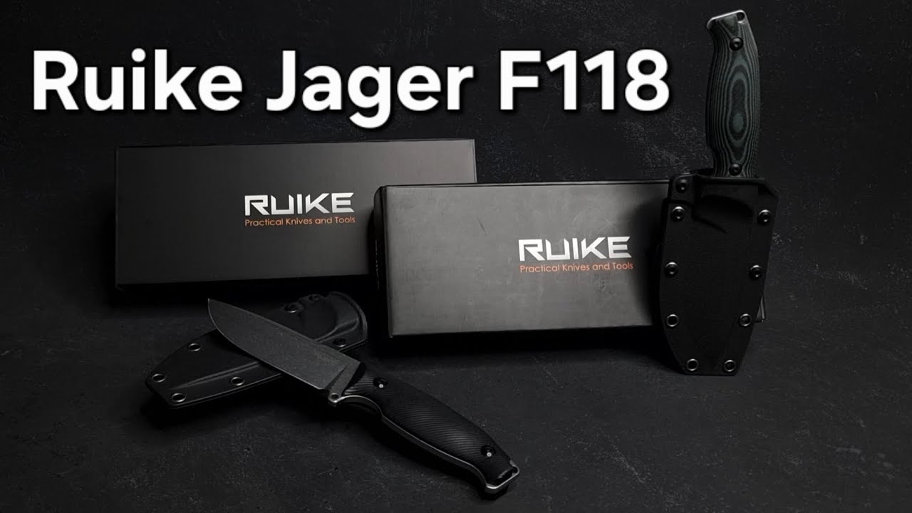 Огляд на нескладний Full-tang ніж Ruike Jager F118. Чому цей ніж ідеальний для походів?!