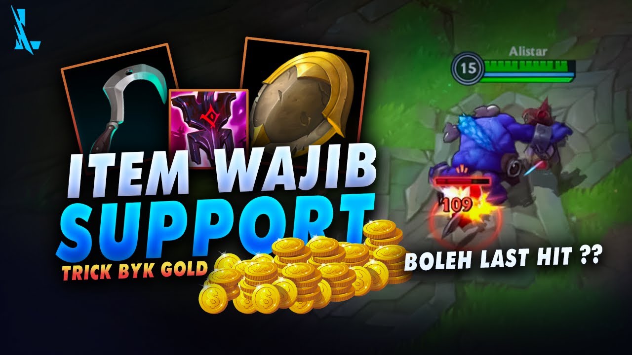 🤑 Item Baru Wajib Untuk Support, Spectral Sickle, Relic Shield & Imperial Mandate - Penjelasan Item