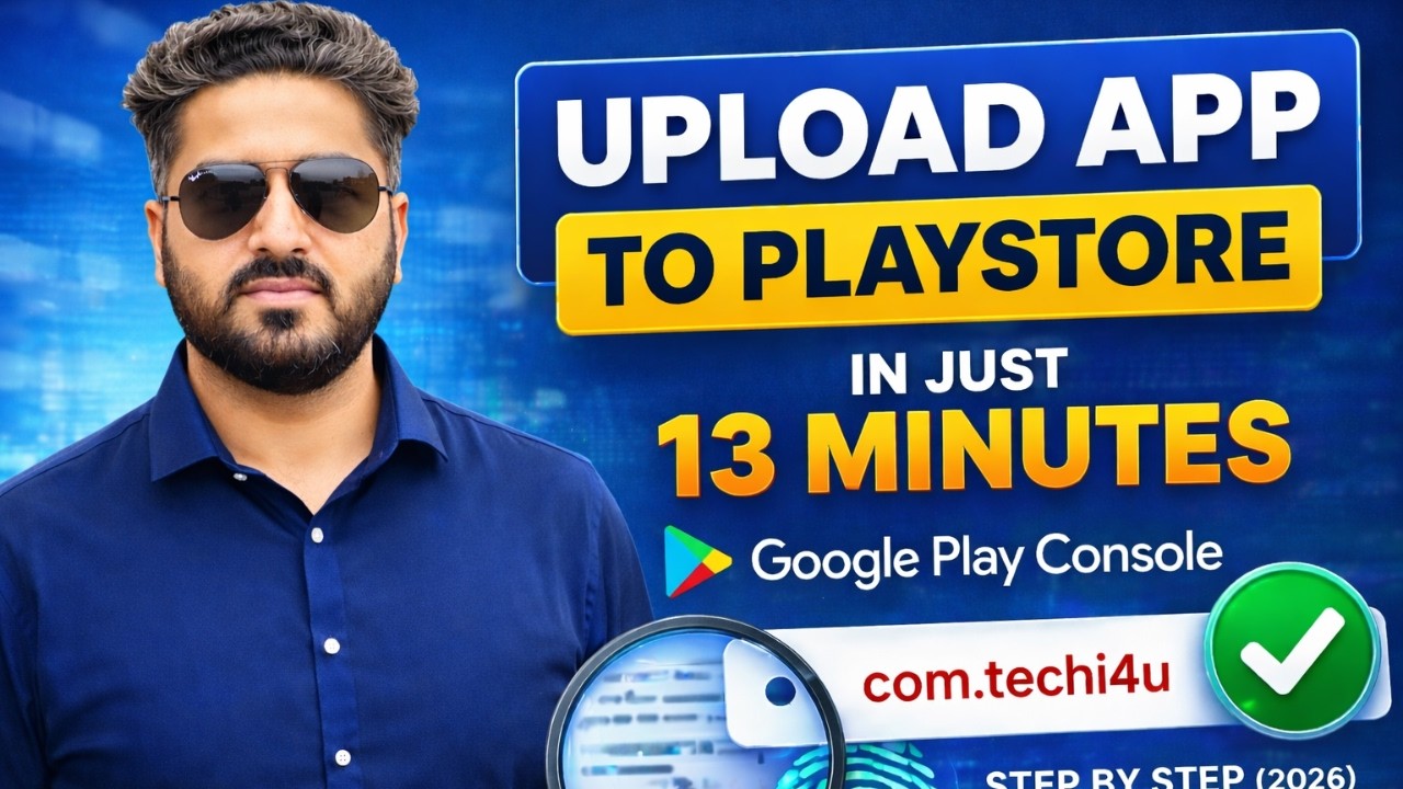 🚀 Upload App to Play Store in Just 13 Minutes 🔥 | Fastest Way 2026