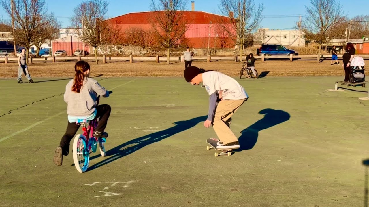 Back At my Local Skatepark 