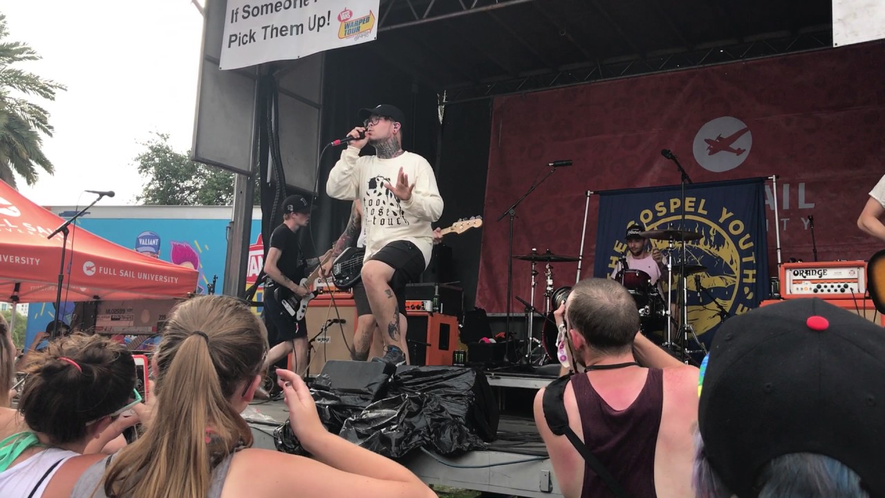 Stay Positive - The Gospel Youth live at Warped Tour in St. Petersburg, FL 7/1/17