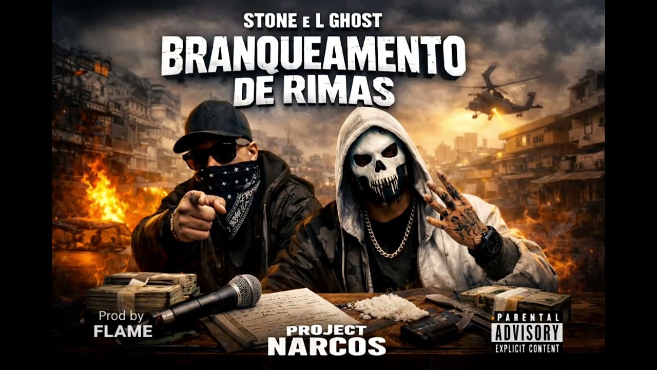 L Ghost X Stone - Branqueamento De Rimas (Official Audio)