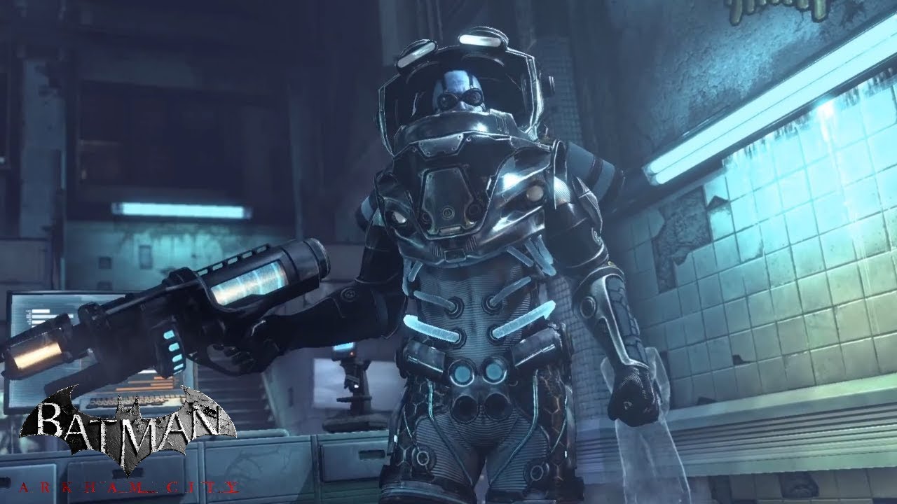 Mister Freeze - Batman : Arkham City : Boss fight (hard difficulty)