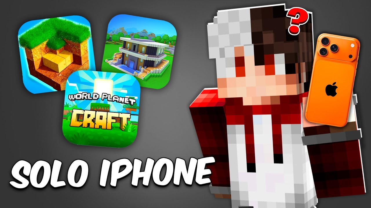 Probé COPIAS DE MINECRAFT EXCLUSIVAS de IPHONE ¿VALEN LA PENA?