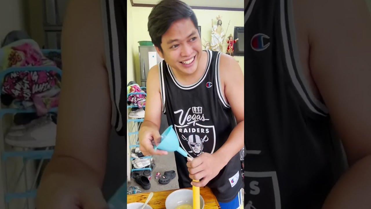 ICE CANDY EGG FLAVOR HAHAHA #luisitovlogs