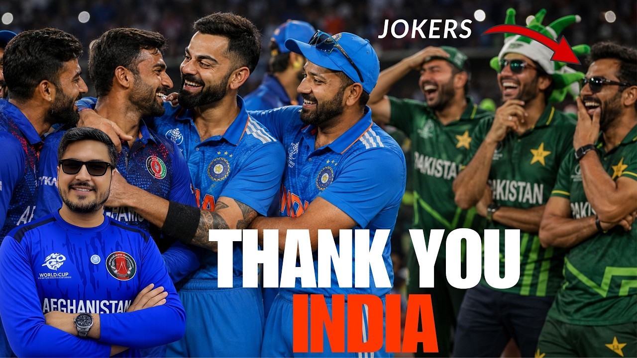 After Afghanistan Lost to India, Pakistani Fans Couldn't Stop Trolling | Thank you BCCI🌹