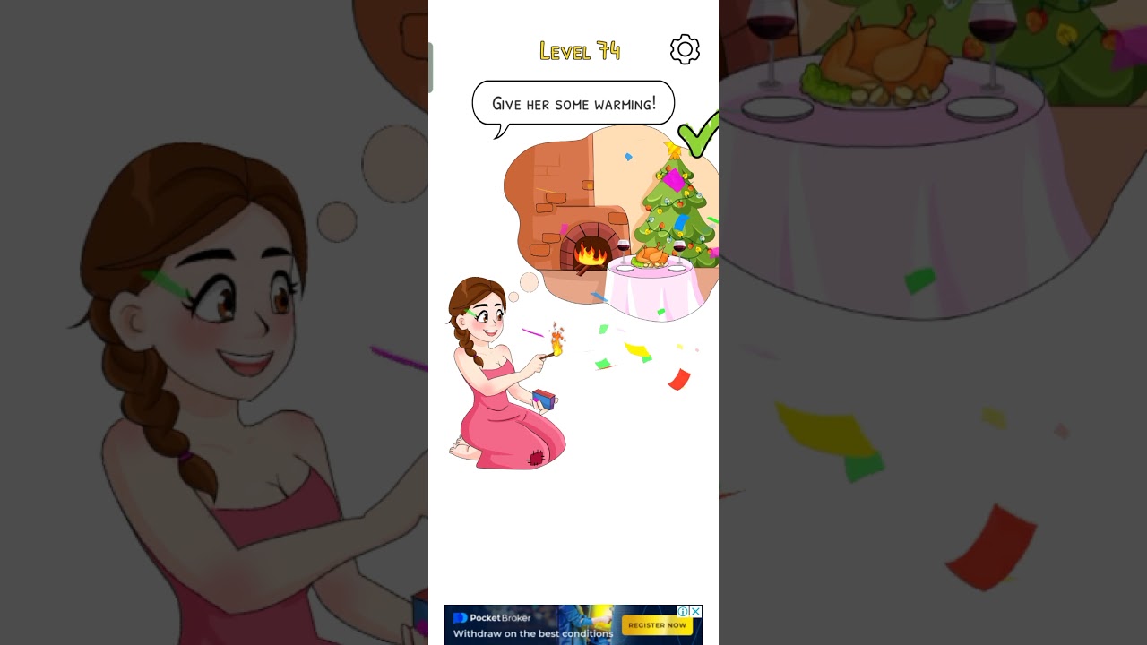 Dop 6 brain test ✅ Level 74#viral #subscribe #braintest #dop6gamer#paint or draw#ytshortsvideo