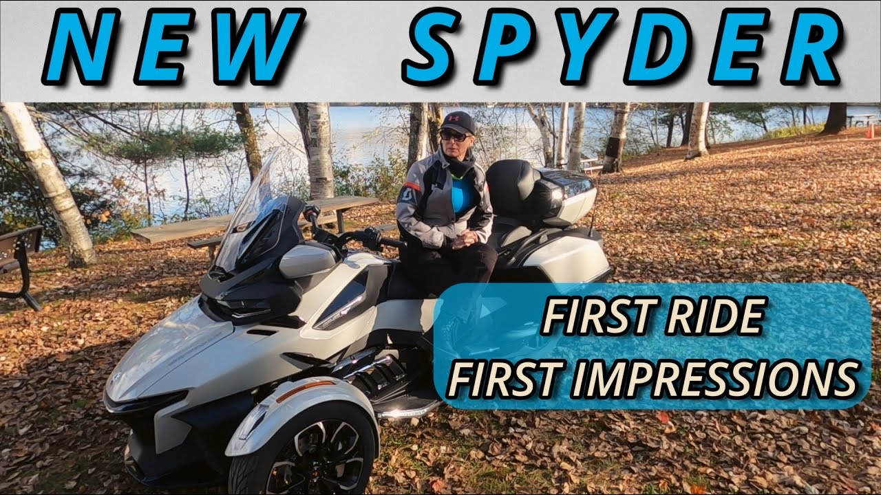 We bought a new Spyder!!!  2021 Can Am Spyder RT LTD