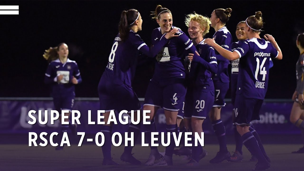 Super League: RSCA Women 7-0 OHL