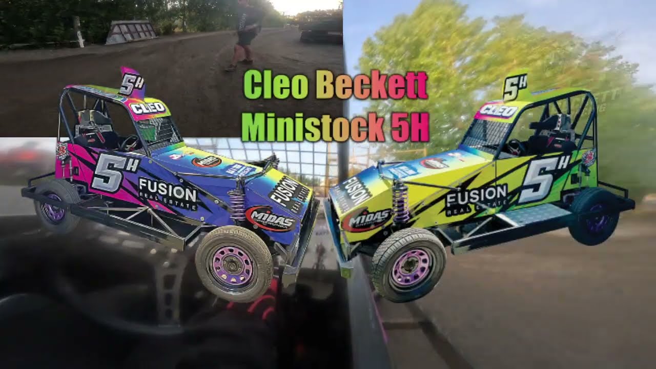 Beckett Racing Cleo Beckett Ministock 5h Race 3 Huntly Speedway Mod & Stockcar Champs 10.1.2026