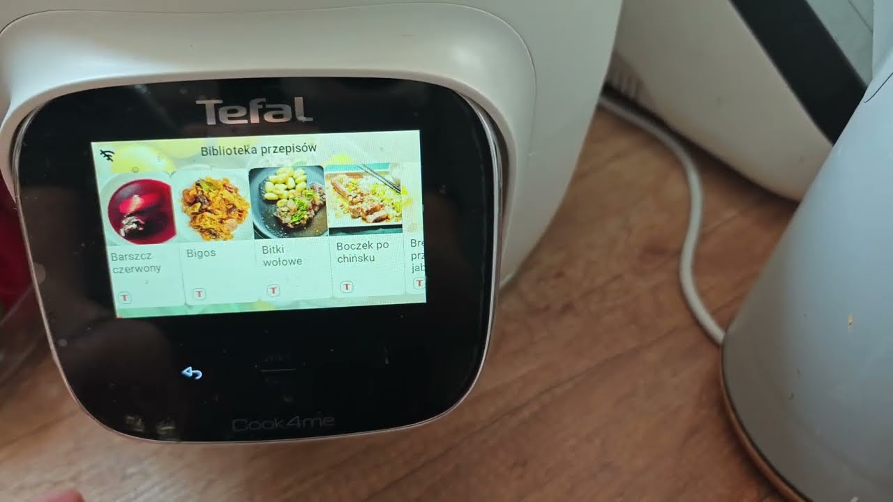Prezentacja garnka elektrycznego tefal multicooker cook4me pro touch 