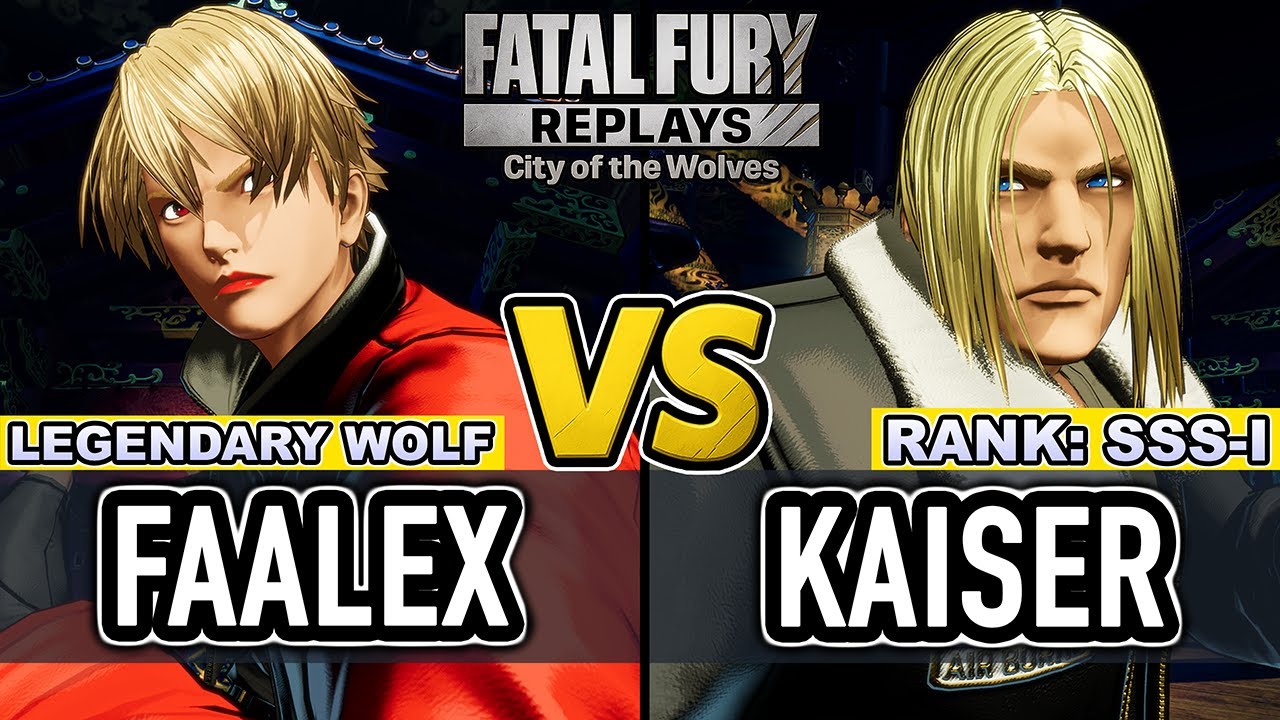 FF COTW ▰ FAALEX (Rock) vs KAISER (Terry) ▰ Fatal Fury CotW High Level Gameplay