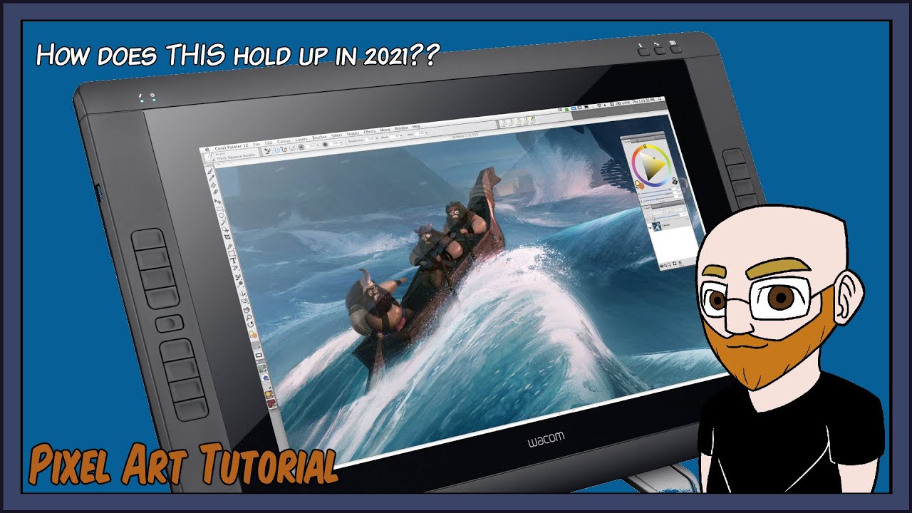 The 21UX's Big Brother - Wacom Cintiq 22HD in 2021