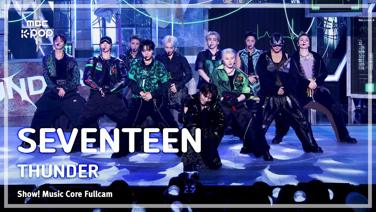[#음중풀캠8K] SEVENTEEN (세븐틴) – THUNDER FullCam | 쇼! 음악중심 | MBC250531