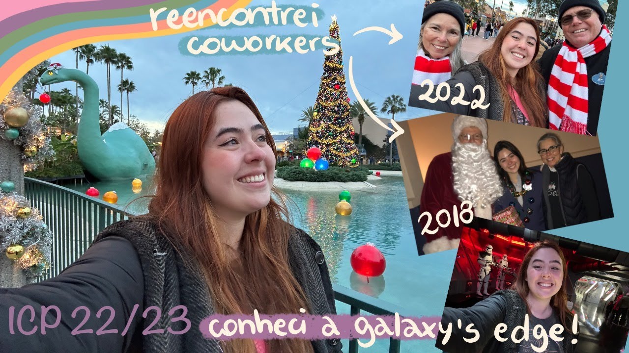 VOLTEI no parque que trabalhei na Disney depois de 4 ANOS e no dia do Natal | HOLLYWOOD STUDIOS VLOG