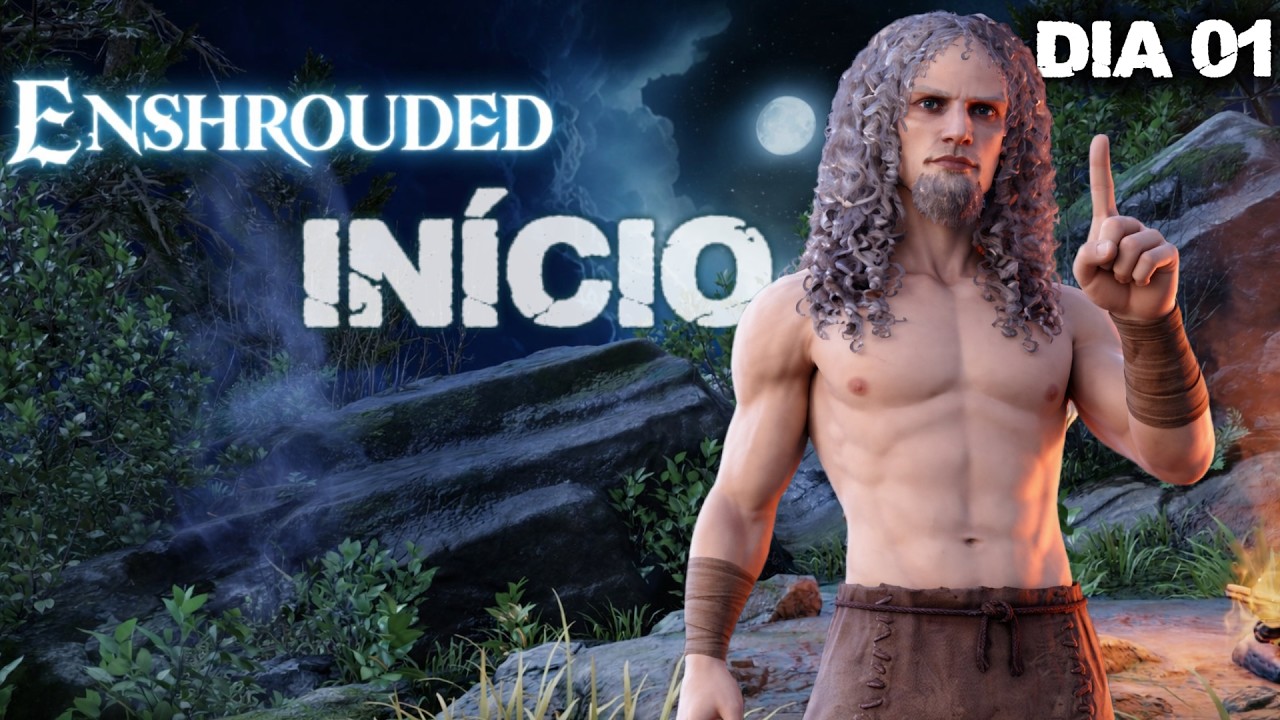 DIA 01 ENSHROUDED ⚔️ Começando do zero após muitos updates