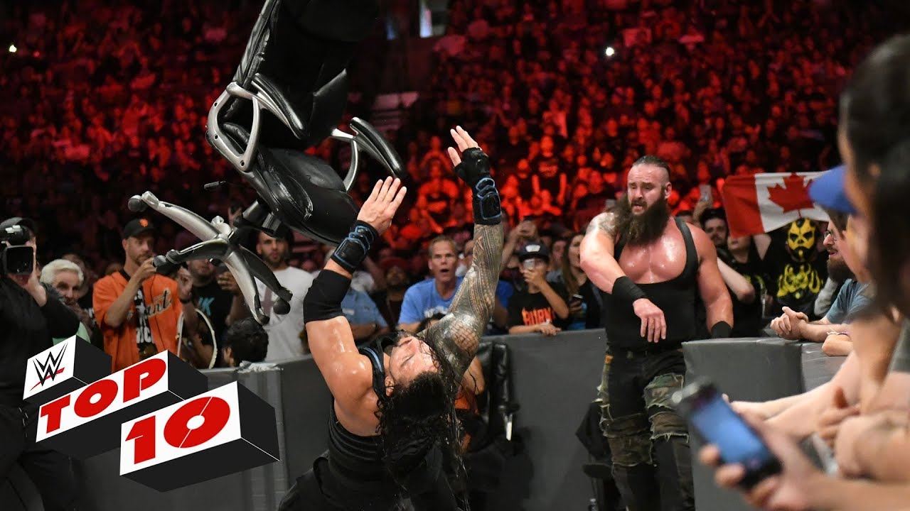 10 лучших моментов Raw: WWE Top 10, 7 августа 2017 г.