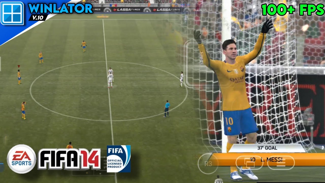 FIFA 14 on Android | Winlator Emulator Test ⚽🔥