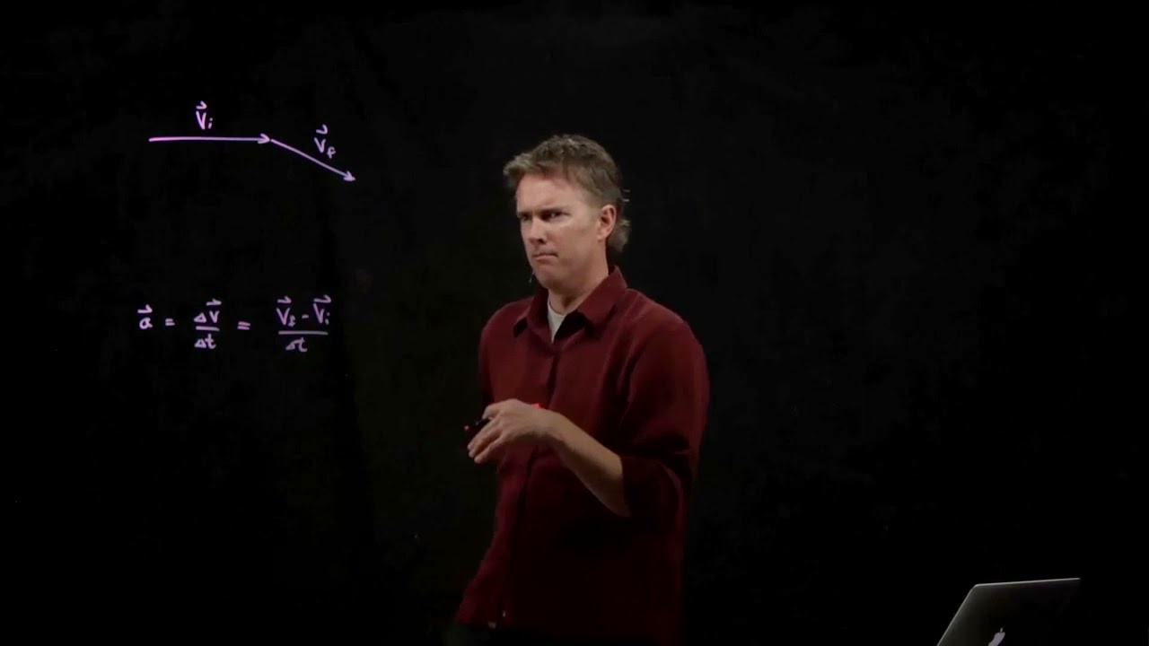 If Velocity Changes Direction There is Acceleration | Physics with Professor Matt Anderson | M8-03