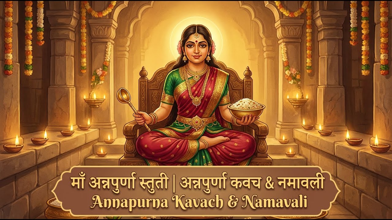 Maa Annapurna Chalisa Stuti | Wealth, Food & Prosperity Blessings | Annapurna Kavach + Namavali
