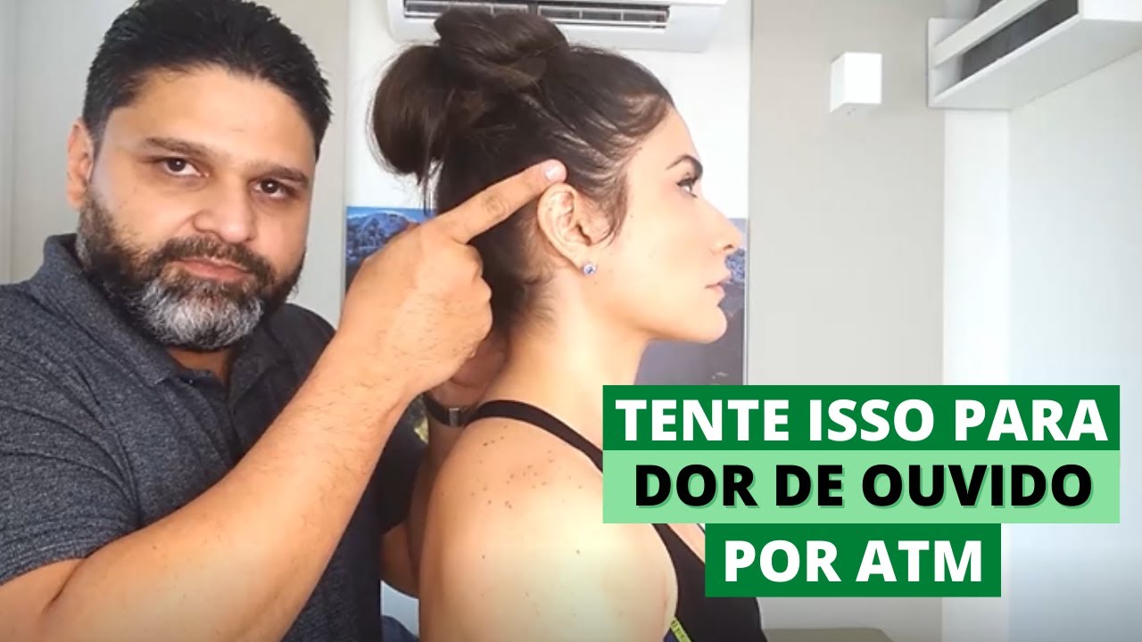 👉 Tente isso para dor de ouvido em decorrência da ATM