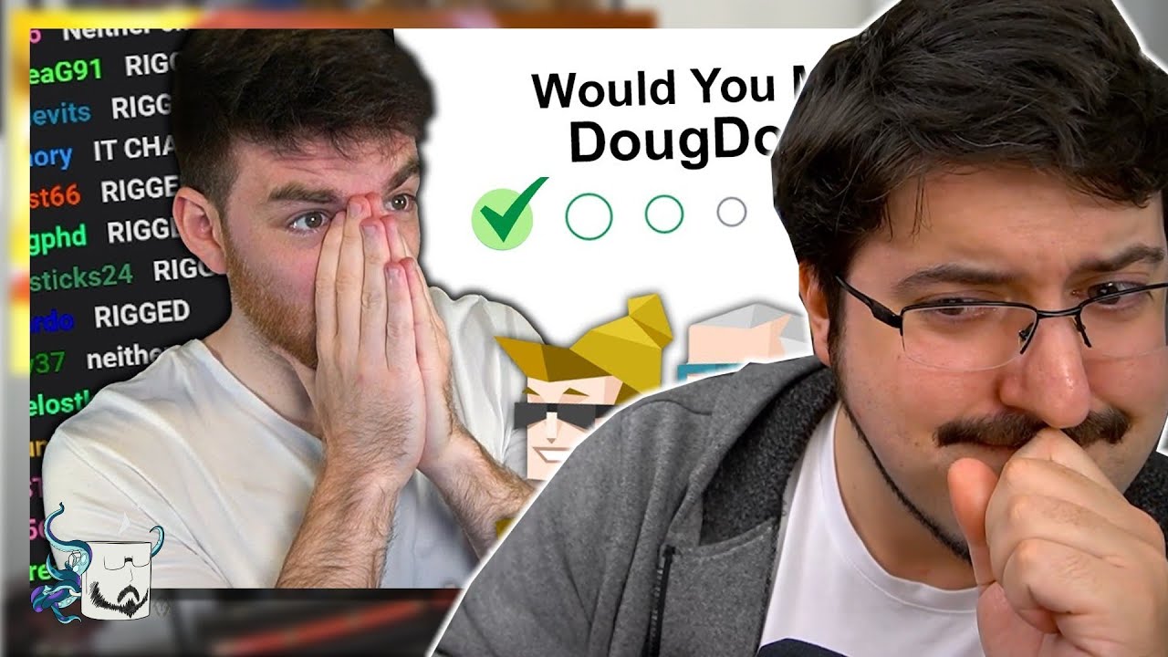 Когда чат — это СДВГ | DougDoug: Я заставил Twitch Chat пройти тест на личность