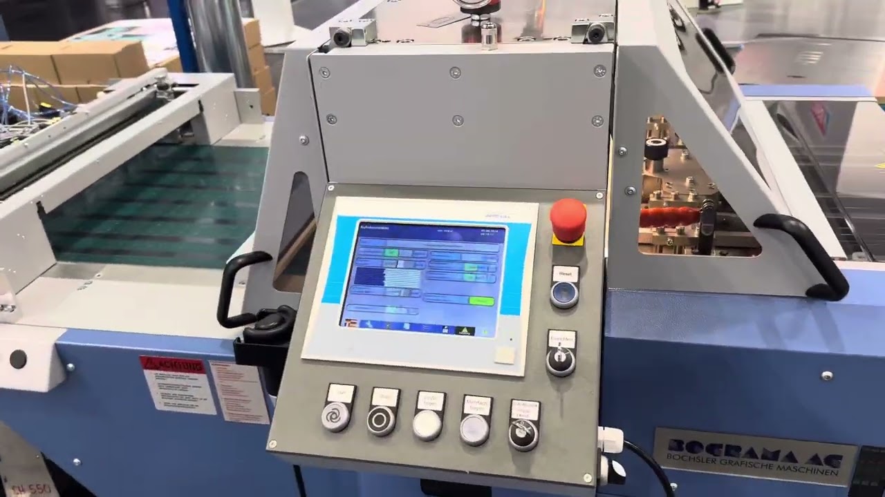 Bograma BSR550 Servo FP Die-cutter - Drupa 2024 (Not Running)
