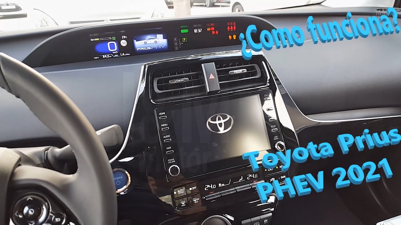 Toyota Prius PHEV 2021 | Como funciona | Programar carga | Equipamiento | Advance | POV