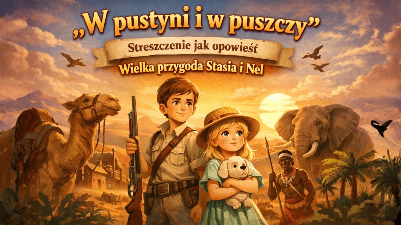 „W pustyni i w puszczy” – streszczenie, opracowanie, najważniejsze informacje do sprawdzianu