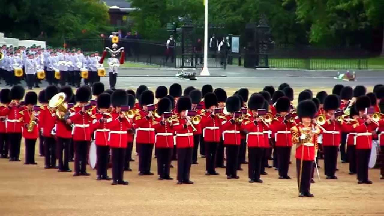 Beating Retreat - Horse Guards Parade - 10 June 2015 - PART 1