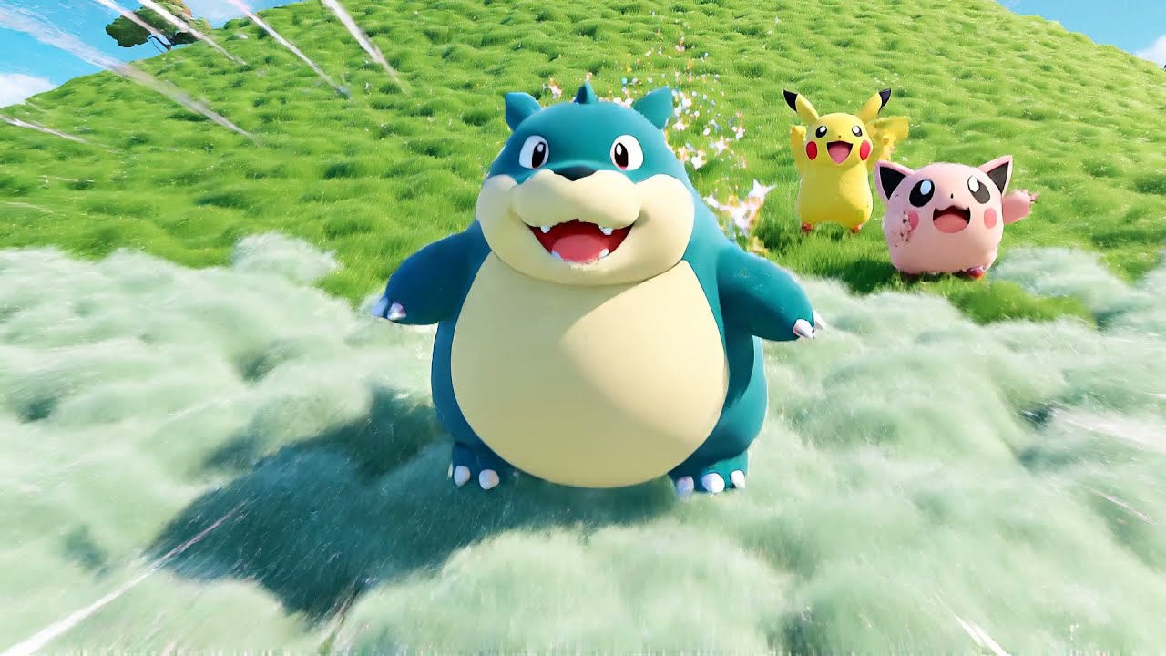El Bebé Pokémon Snorlax Rodó por la Colina | Rimas Infantiles y Canciones para Niños