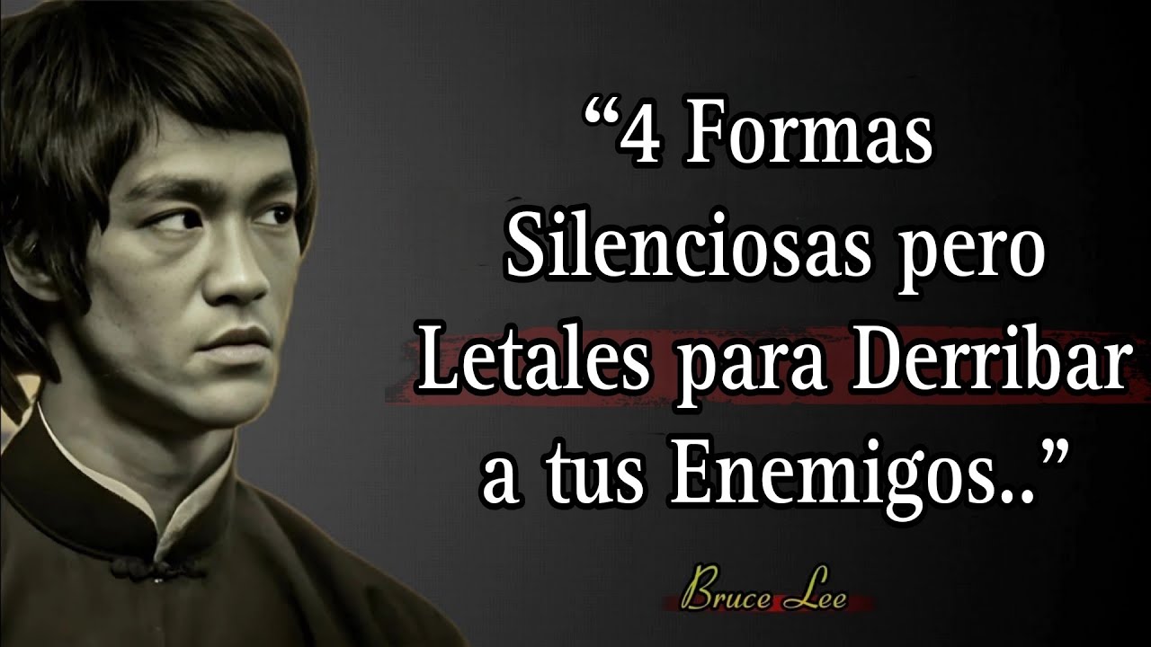 4 Lecciones Silenciosas y Letales de Bruce Lee para Superar a tus Enemigos