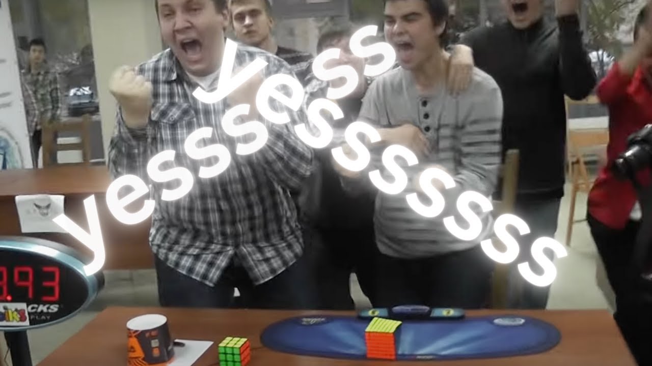 The Beauty of Speedcubing...