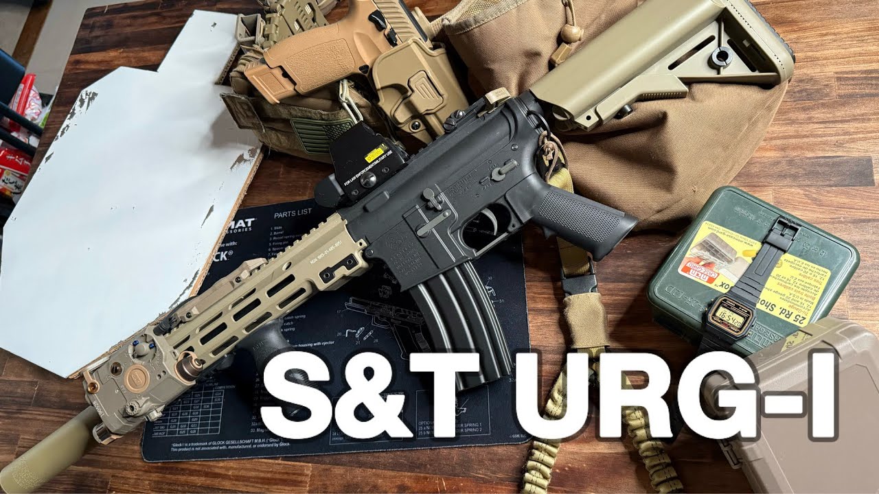 S&T URG-Iを開封レビュー！　#airsoft  #airsoftgun  #m4 ＃サバゲー #トイガン ＃電動ガン