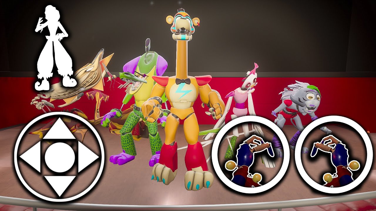 I Became REAL MOON and Attack ALL CURSED ANIMATRONICS in FNAF Security Breach