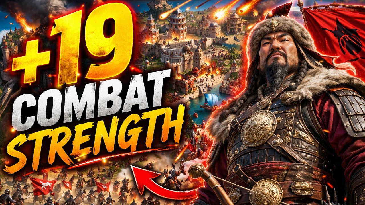 Civ 7 | Genghis Khan DOMINATES Civ 7 With Mongolia &ndash; Most Broken Combo Yet! (Deity Civilization VII)