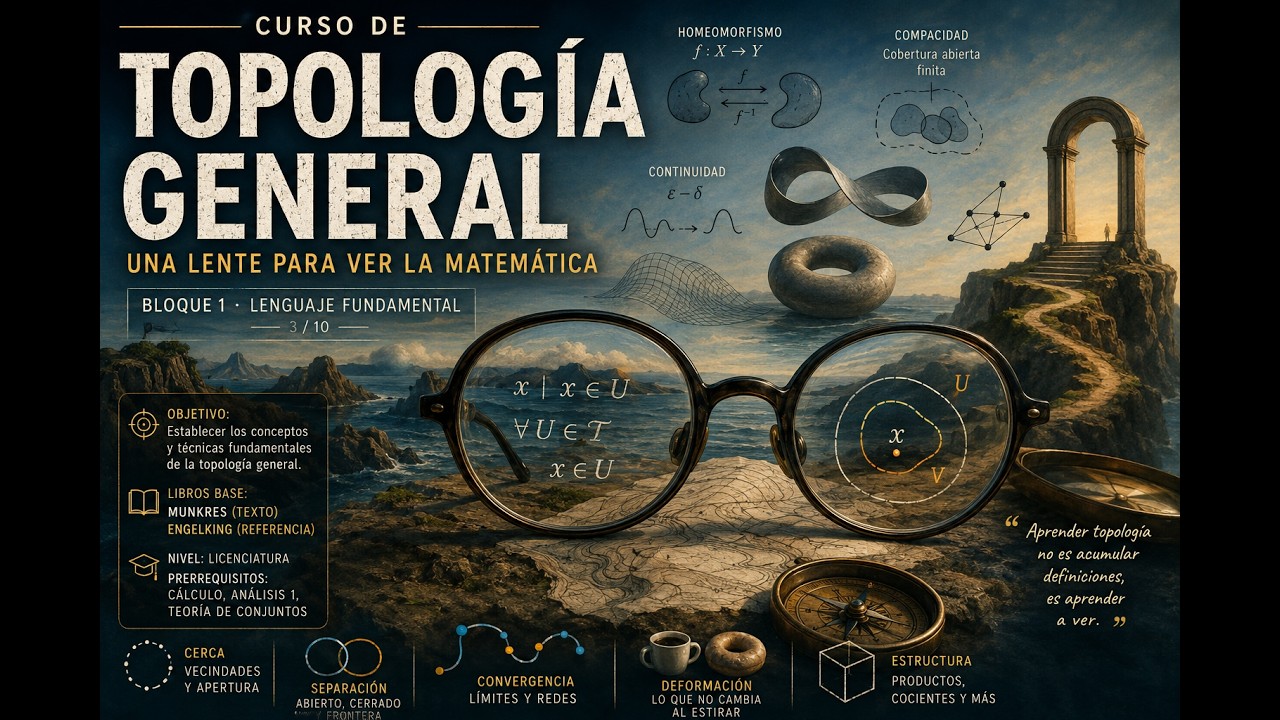 ¿Para qué sirve la Topología? Definición de espacio topológico y ejemplos clave