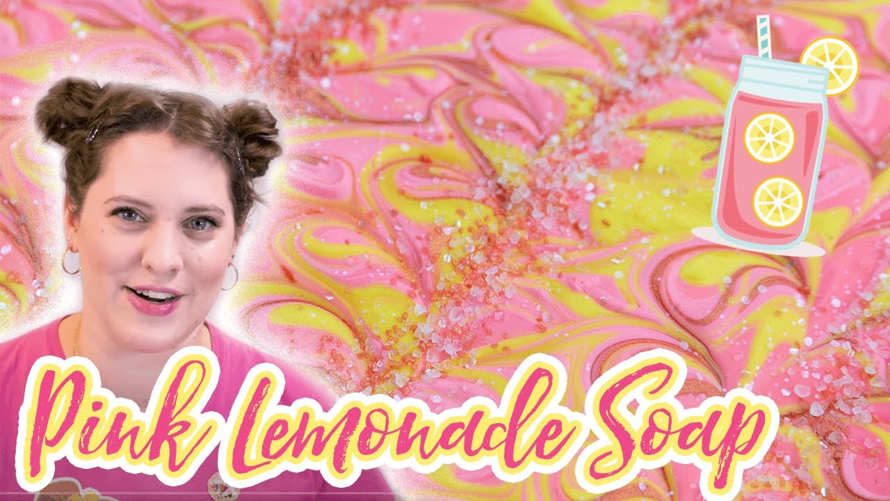 Pink Lemonade 90's Aesthetic Soap | Cold Process Soap Making | Royalty Soaps