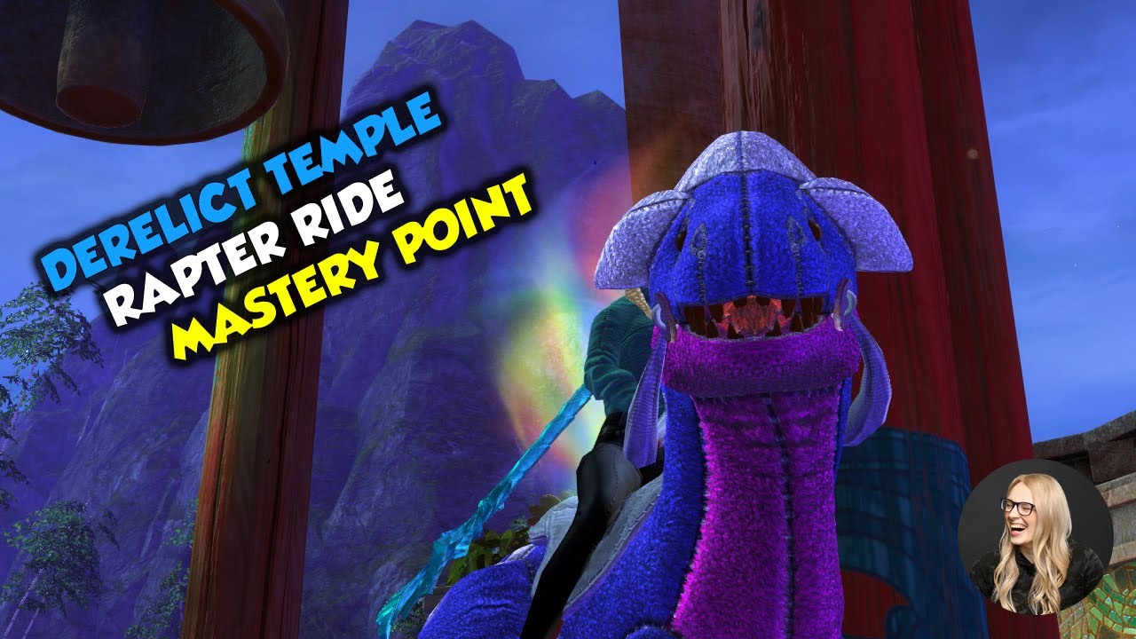 GW2 Derelict Temple Raptor Ride MASTERY POINT