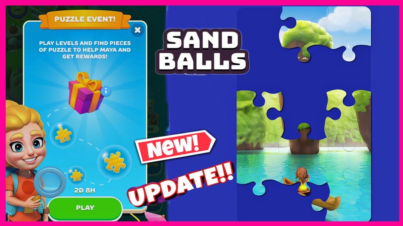 *NEW UPDATE* SAND BALLS UNLOCKED Puzzle Event - Gameplay Walkthrough Level 1 TO 12 || All Levels
