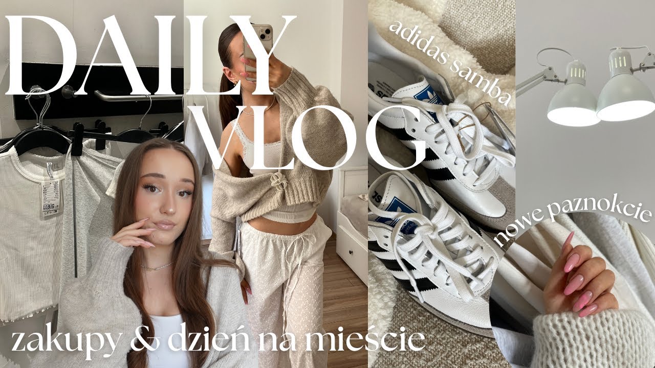 DAILY VLOG: zakupy  & dzień na mieście