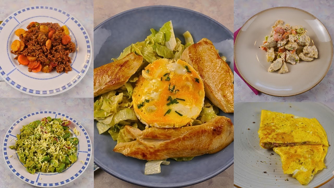 5 schnelle Meal Prep Rezepte!