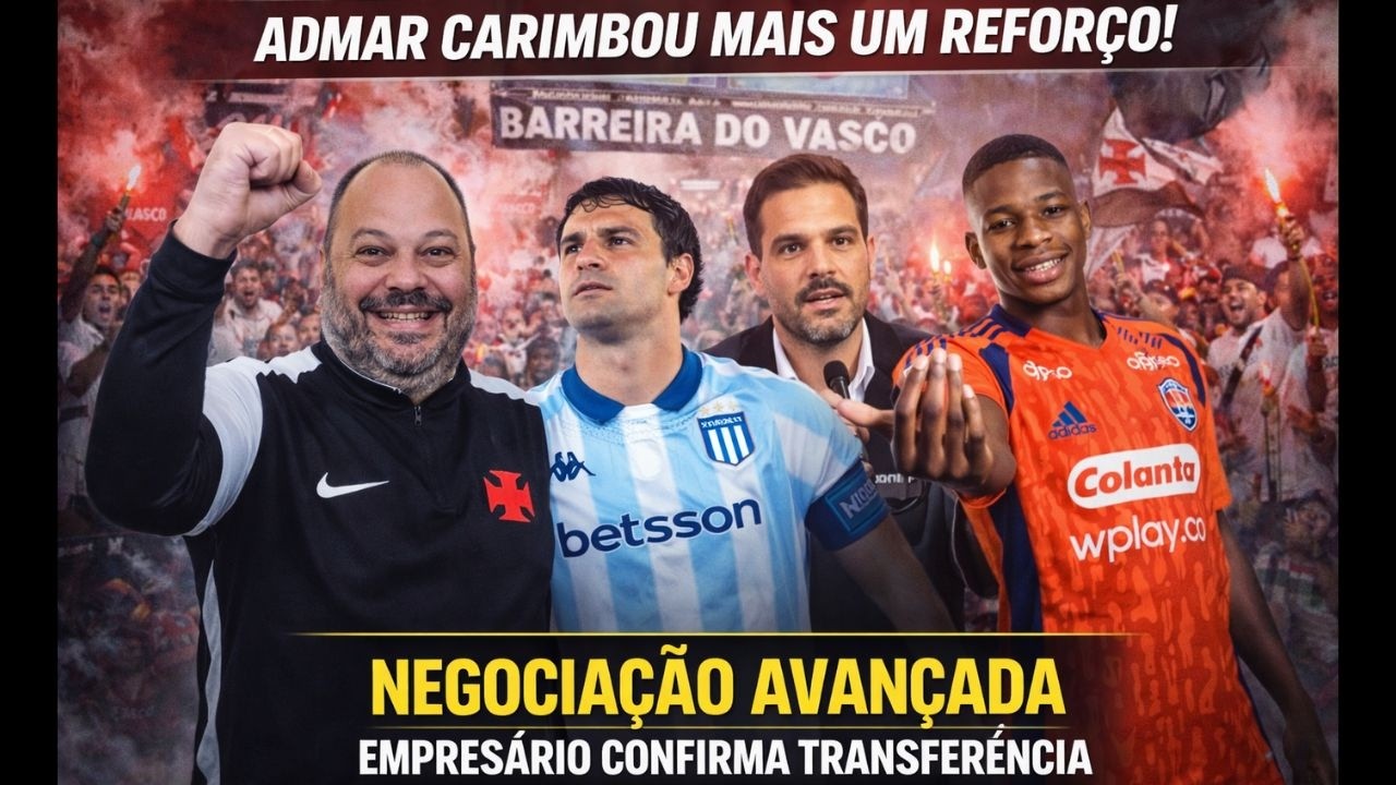 ELE ACERTOU! É DO VASCÃO! SANTIAGO SOSA A CAMINHO! NEGOCIAÇÕES COM HALAM LOBOA E LATERAL AVANÇAM!