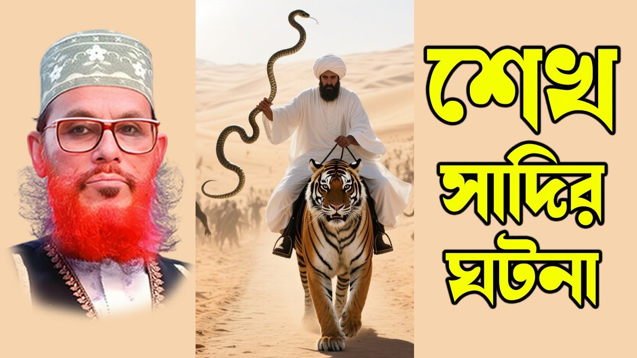 বাঘা ওলি শেখ সাদির অলৌকিক ঘটনা | Bangla Waz | Bangla Islamic Waz | Soja Rasta