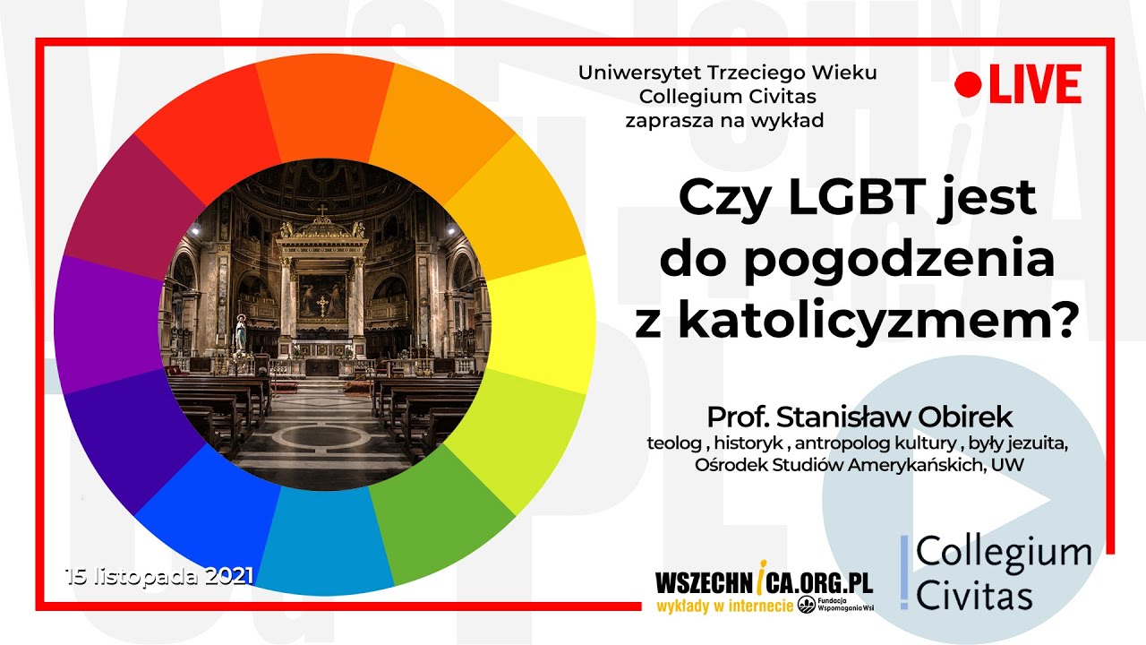 Czy LGBT jest do pogodzenia z katolicyzmem? / Prof. Stanisław Obirek